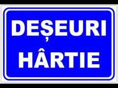 Indicator pentru deseuri hartie